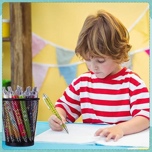 Miniatura 5 de Pasimy 24 bolígrafos inspiradores motivacionales para fines de año, con frases positivas, regalos de agradecimiento para mujeres, hombres, oficina,