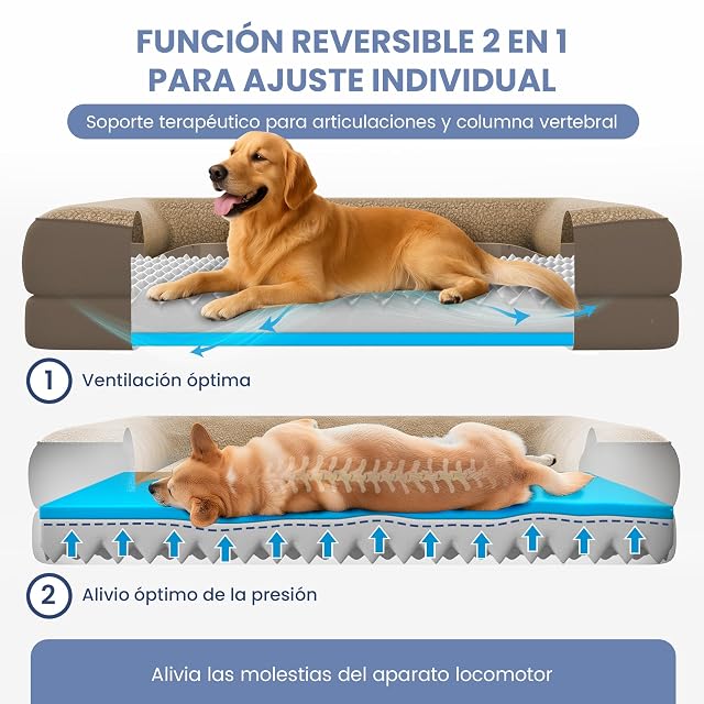 Foto 3 de 8 de ELONEO Cama ortopédica para Perro Perros pequeños