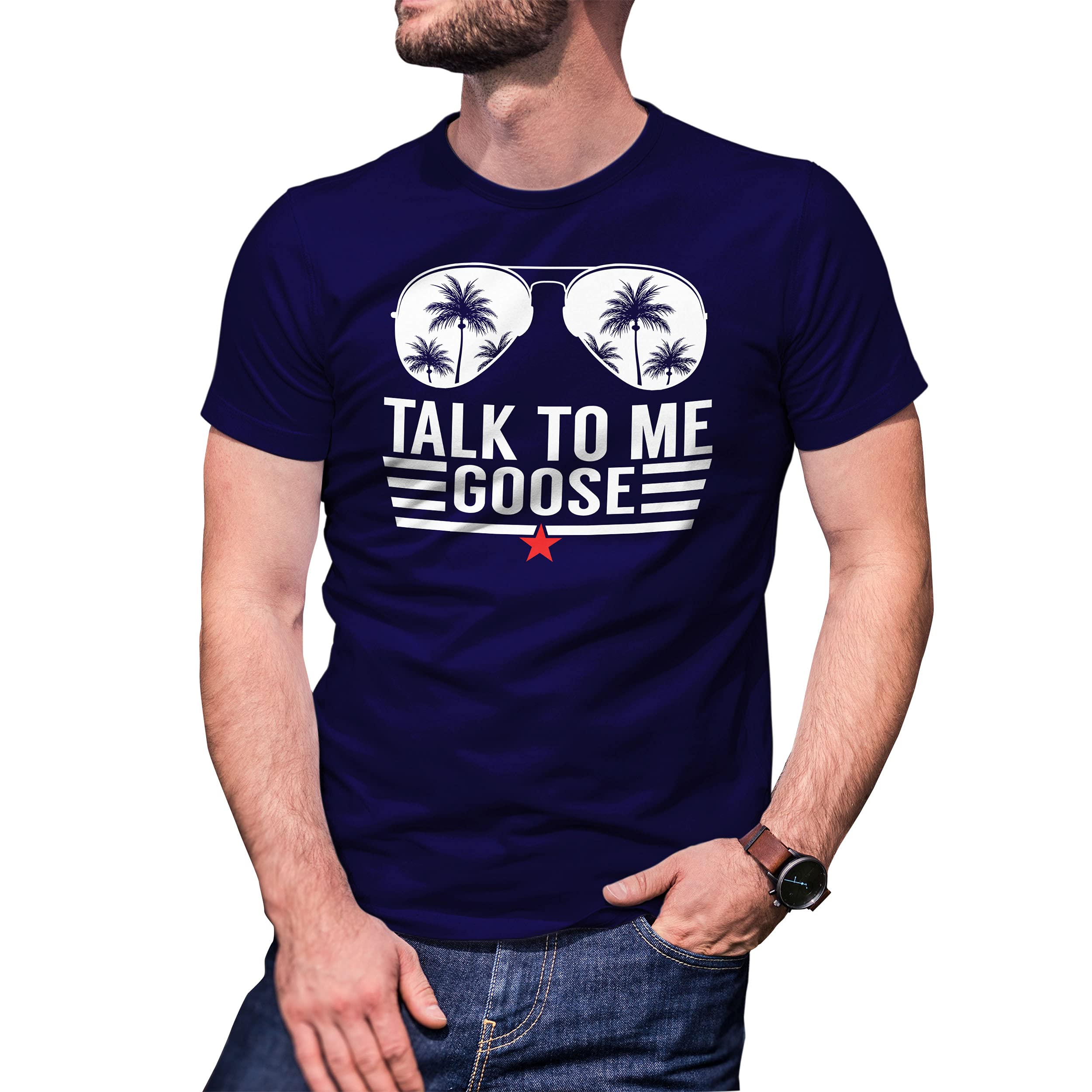 B&S BoutiqueTalk to Me Goose Sunglasses Men's T-Shirt