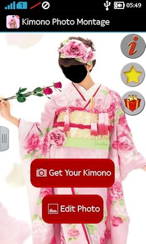 Kimono Photo Montage