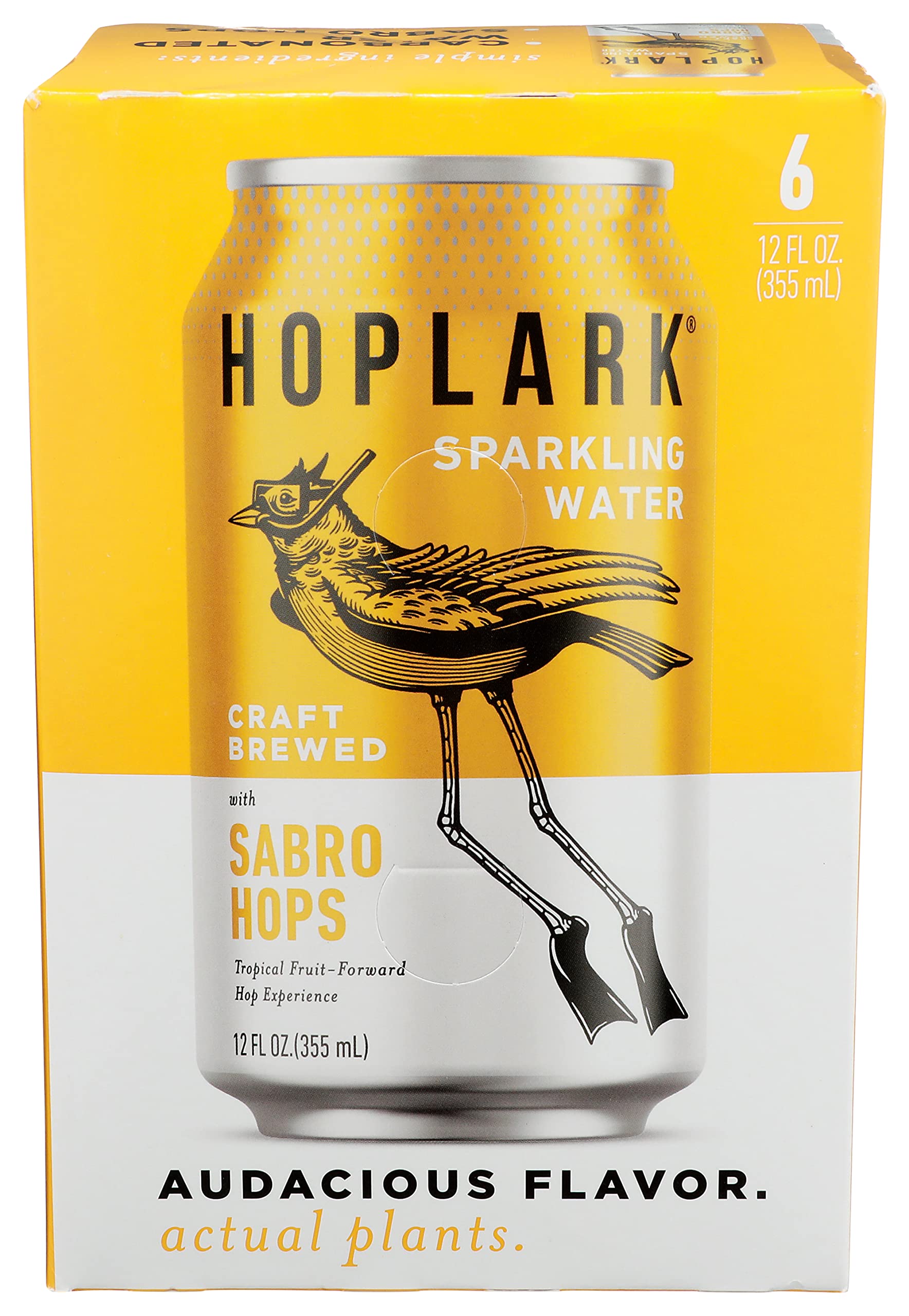Amazon.com: HOPLARK Sparkling Water with Sabro Hops 6 Pack, 12 FZ