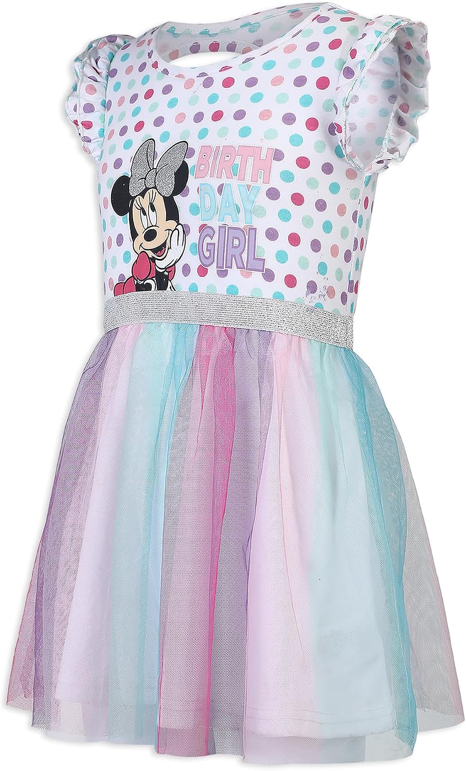 Disney Minnie Mouse Girls Birthday Tutu Dress for Infant Toddler and Big Kids