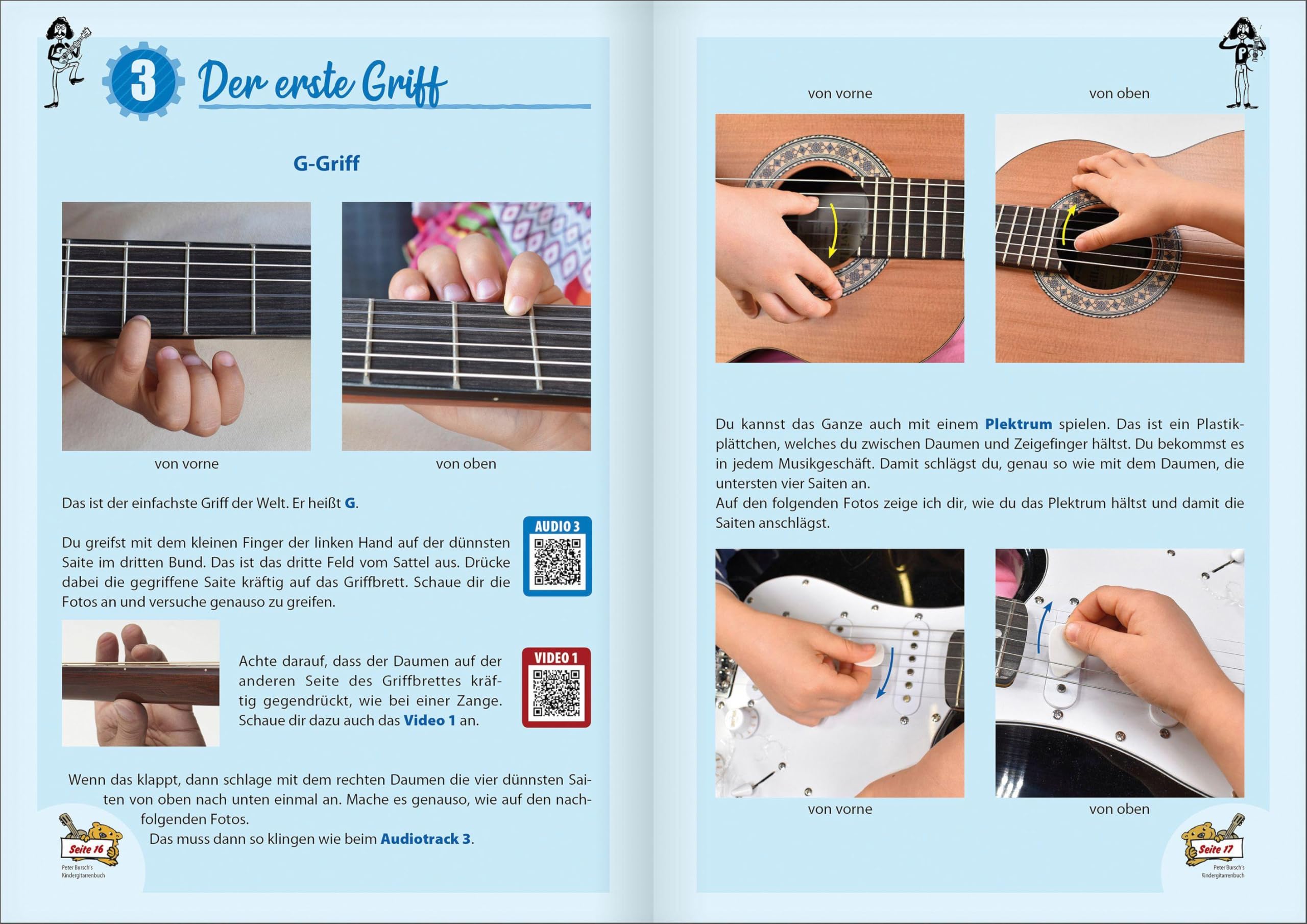 Voggenreiter Peter Burschs Kinder-Gitarrenbuch (+OA)