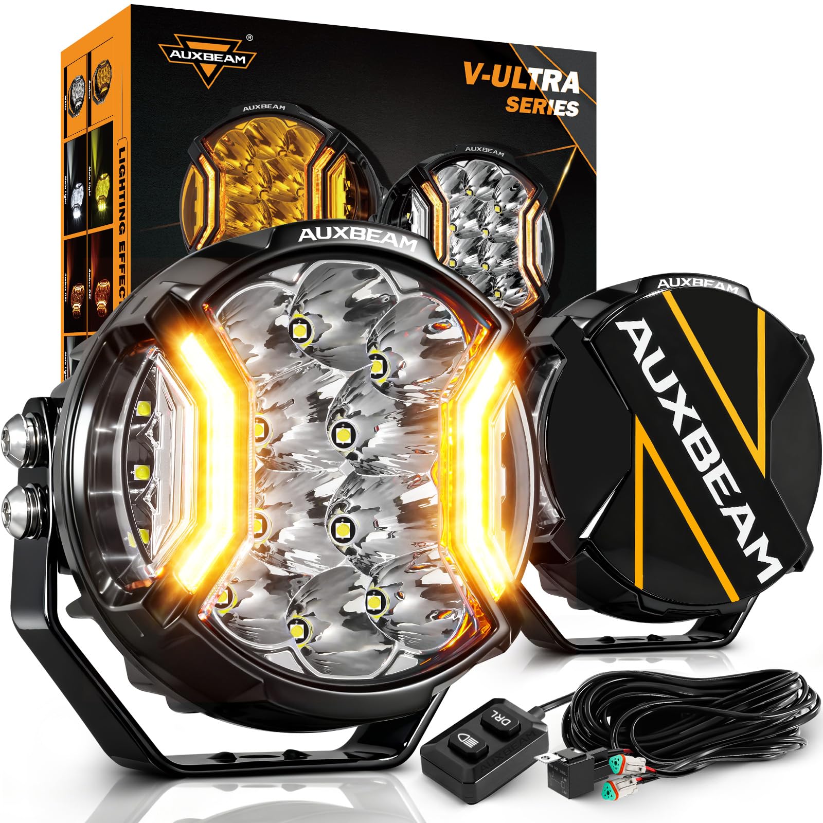 Auxbeam V-Ultra Series 5-Inch LED Pods