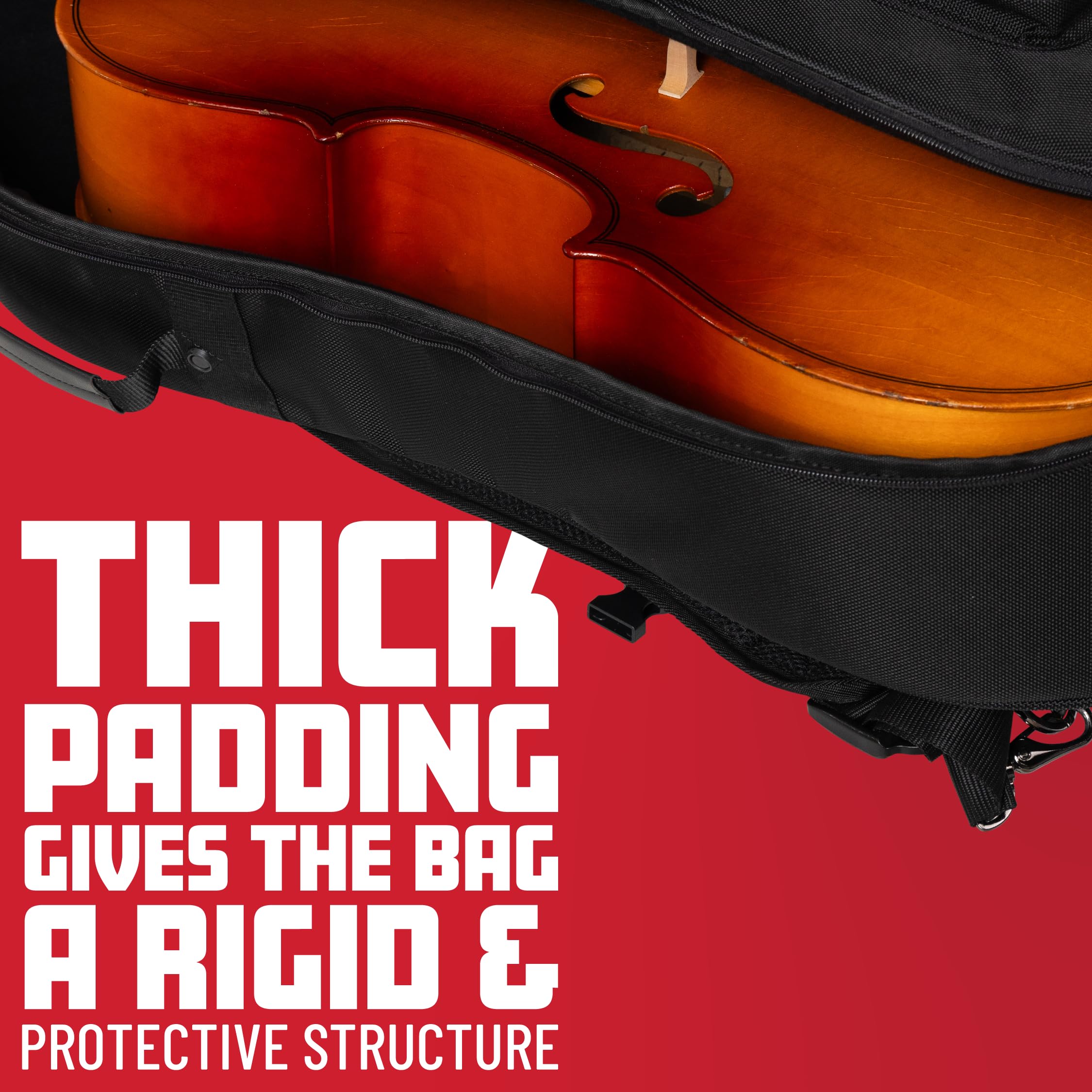 Amazon.com: Gator Cases Pro Band and Orchestra Travel Bag for 4/4
