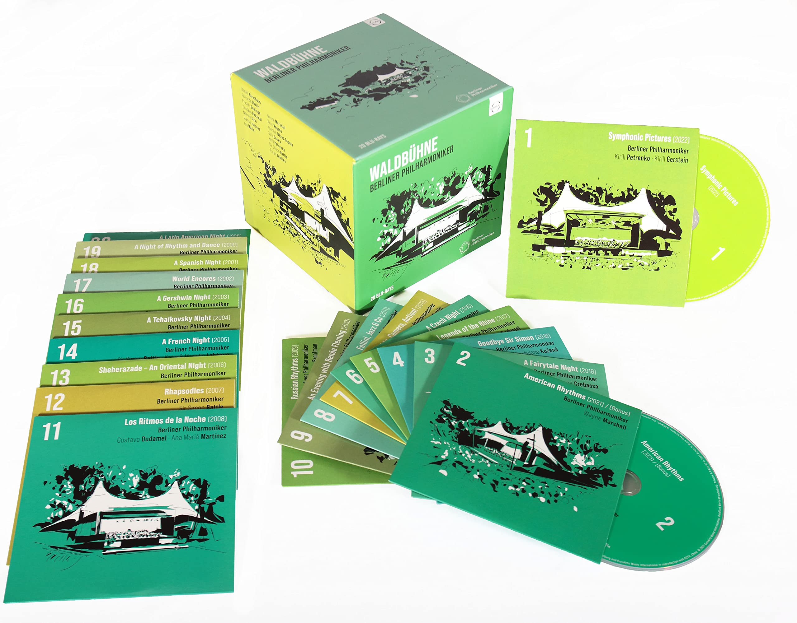 Waldbühne - 20 Konzerte von 1998 - 2022 [Blu-ray]