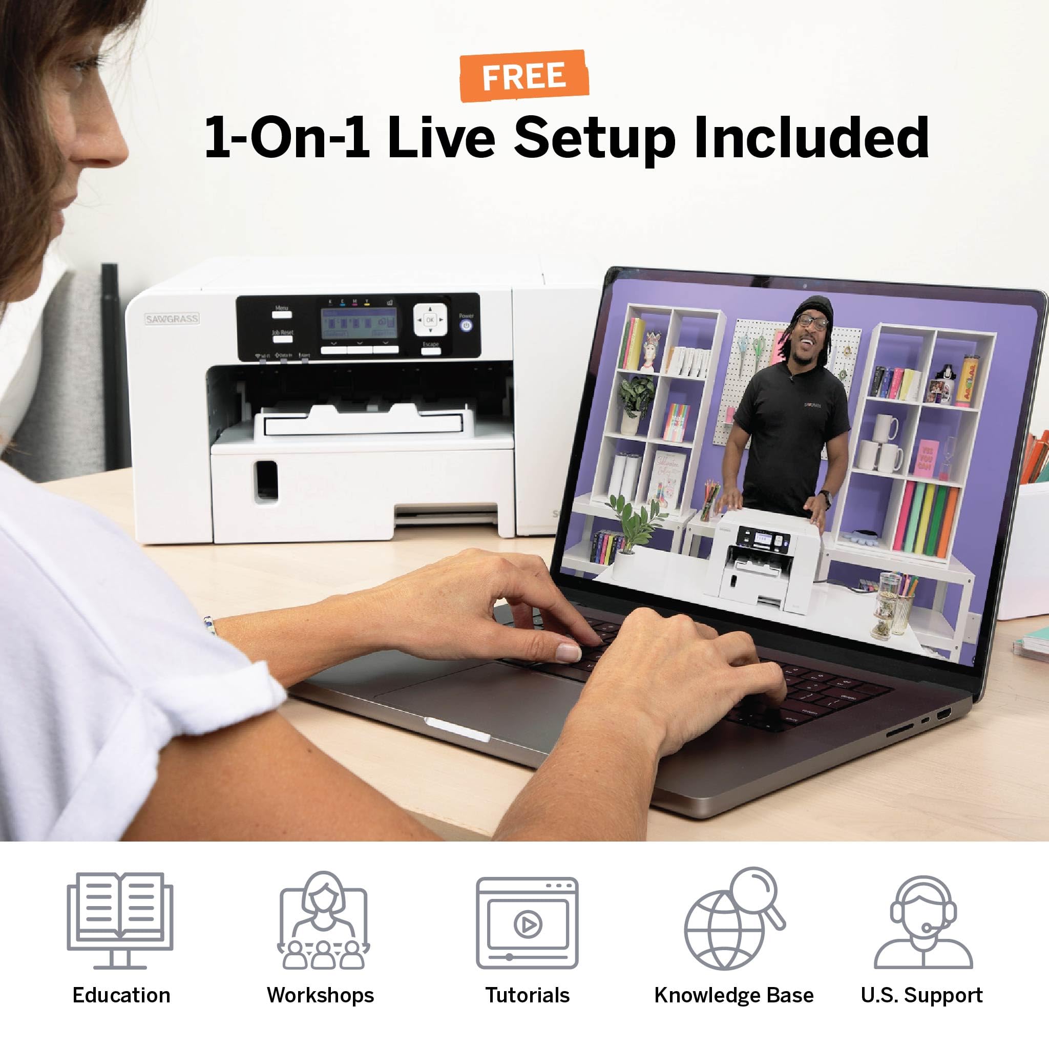 Amazon.co.jp: Sawgrass SG500 昇華プリンタースターターバンドル