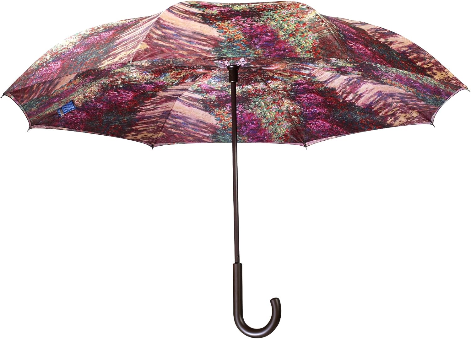 GALLERIA Pathway in Monet's Garden Reverse Close Umbrella, 1 EA