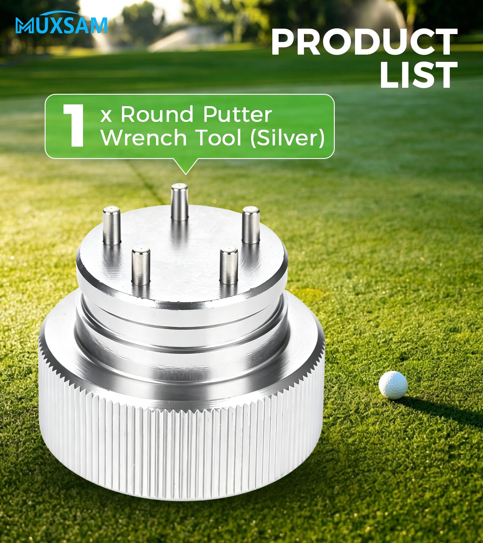 Amazon.com : MUXSAM Golf Putter Weights Wrench Tool, 1-Pack Round