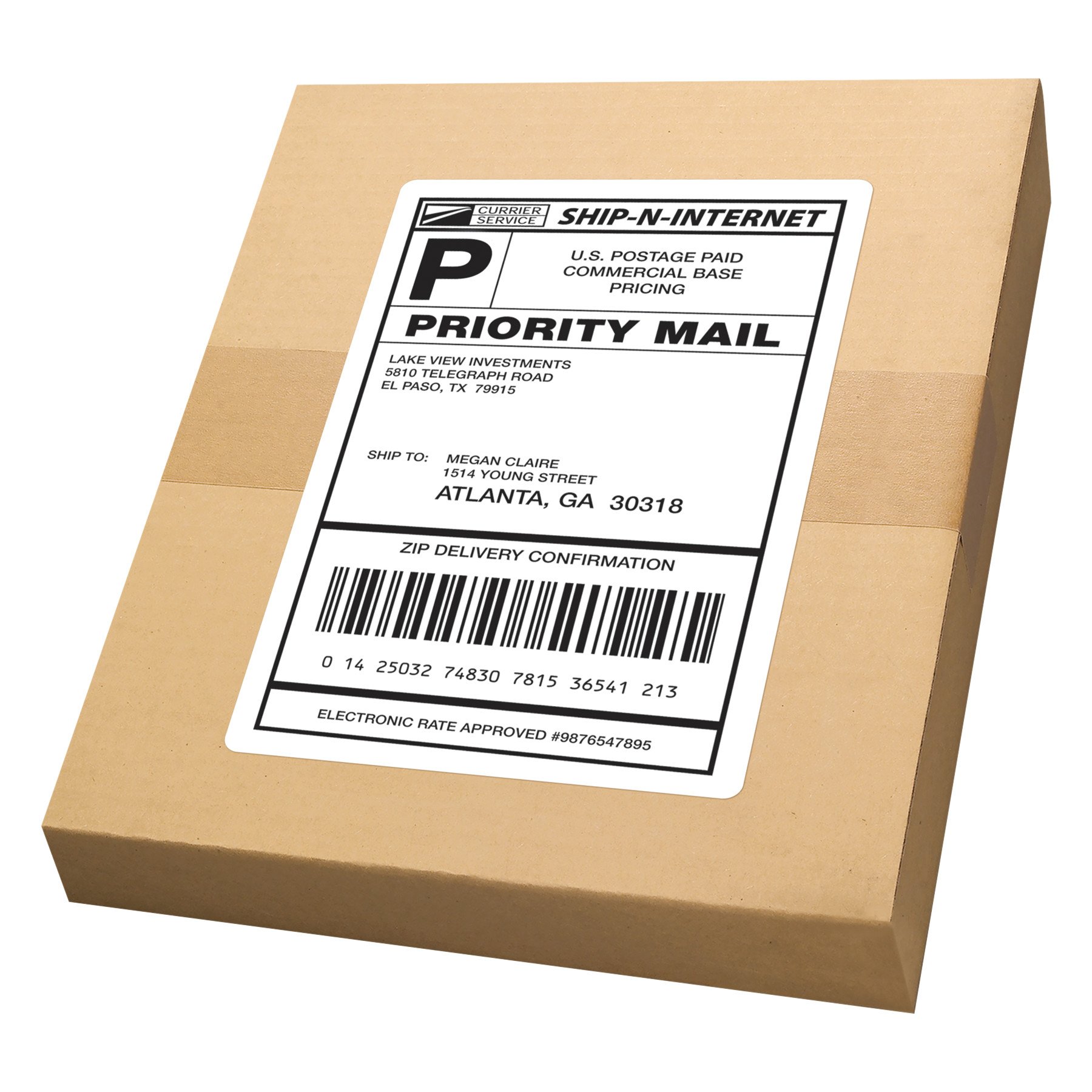 Avery Shipping Address Labels, Laser & Inkjet Printers, 500 Labels