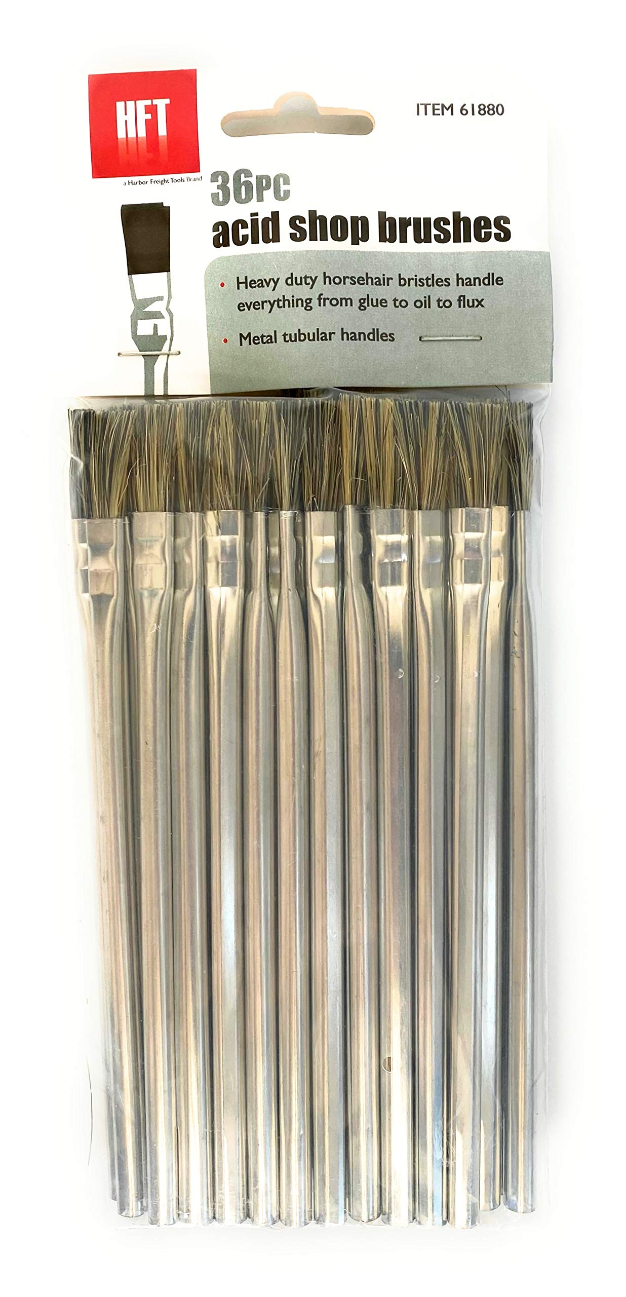 Buy Harbor Freight Tools Horsehair Bristle Shop Brushes, 1/2inch, 36