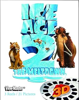 Ice Age 2 The Meltdown 3-D View Master reels pack of 3