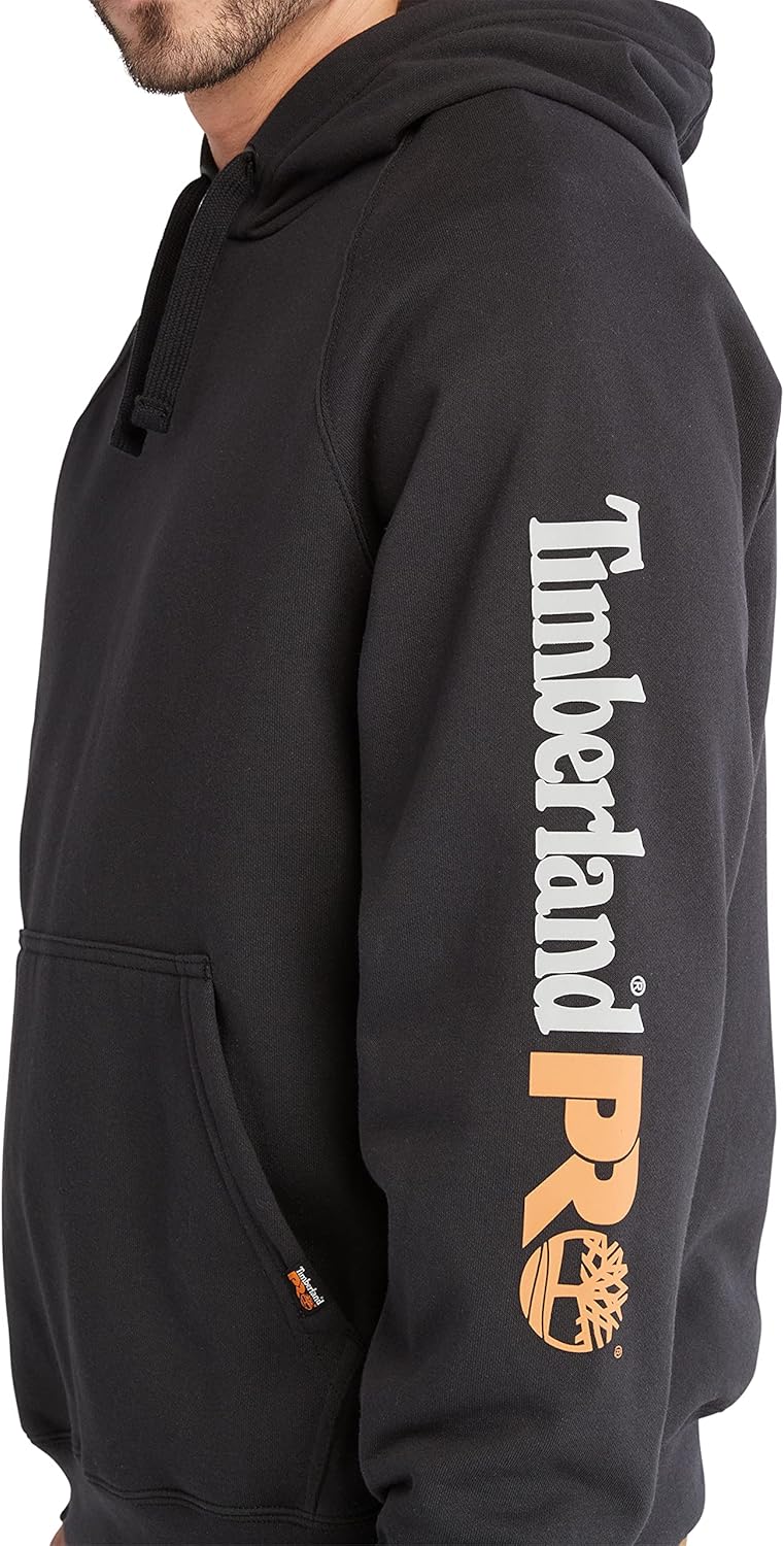 Timberland PRO Men's Hood Honcho Sport Pullover Hooded Sweatshirt, Black, Large - Image 5