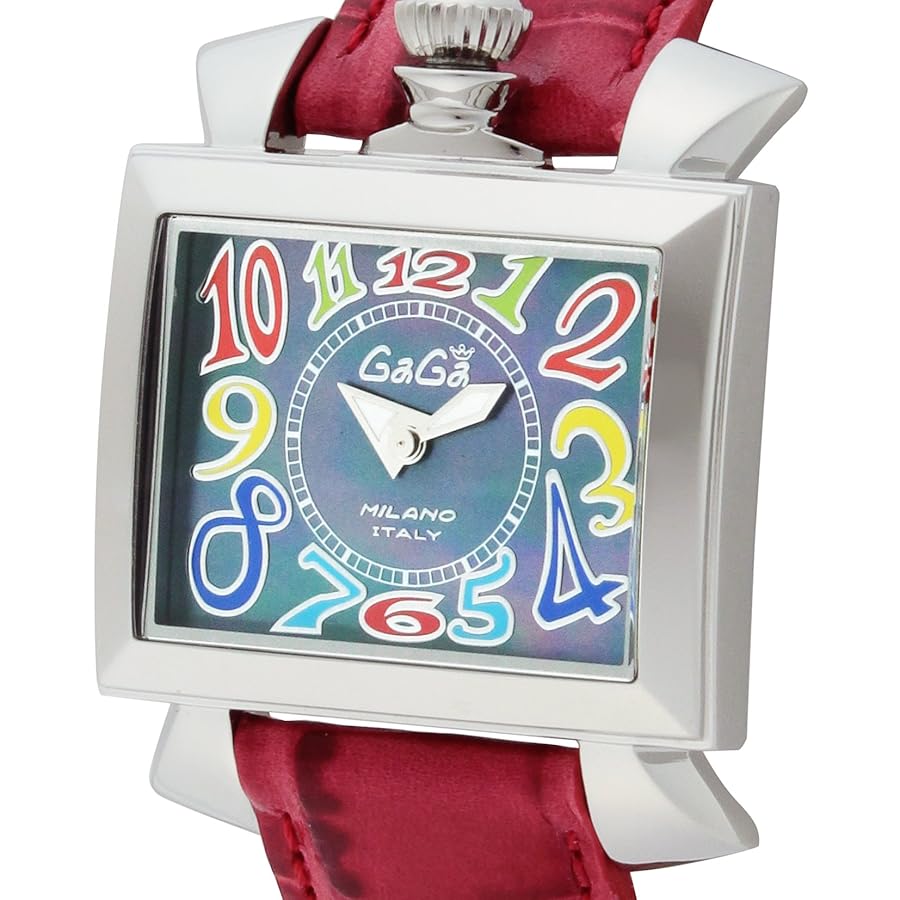 Amazon.co.jp: [ガガミラノ] 腕時計 ナポレオーネ ブラック