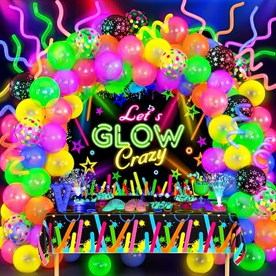 Retro-Futuristic Glow Decoration Sets/Kits!