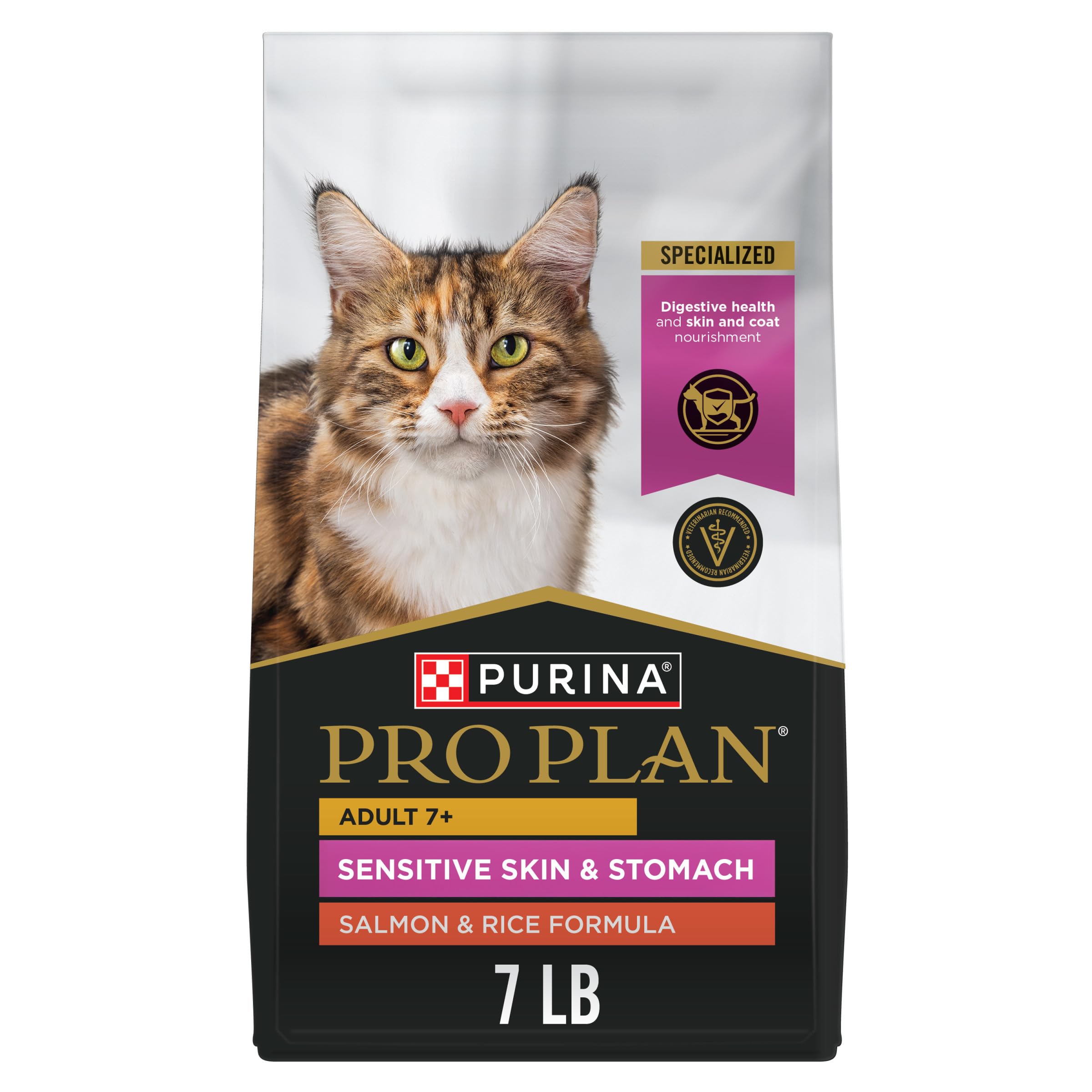 Purina Pro Plan Senior Sensitive Skin and Stomach Cat Food