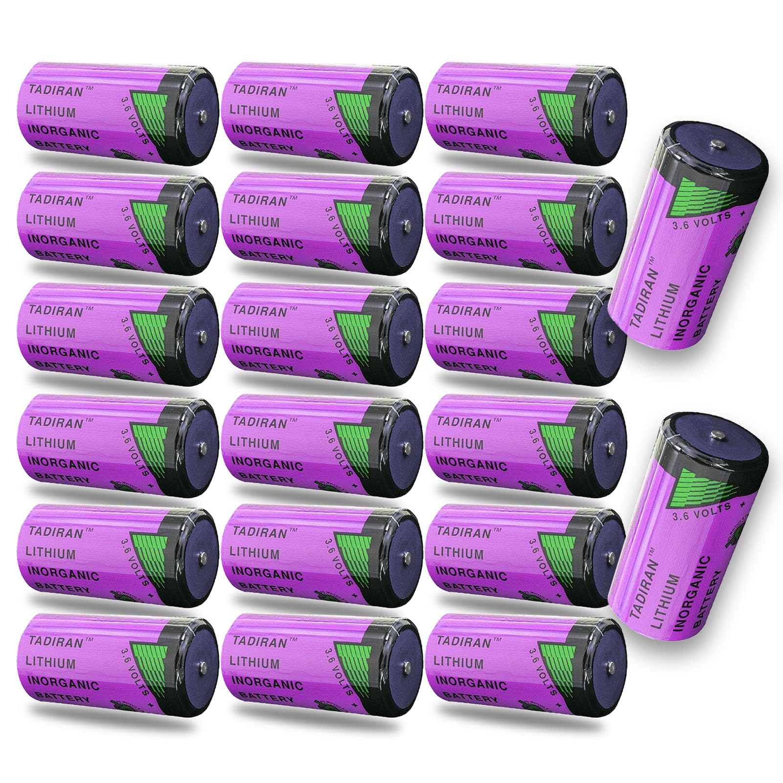 HDSBFCWYGG <- Pack of 20 -> TL-5930 3.6V 19000mAh Battery for Tadiran TL-5930 Series Size D Lithium Battery (LSH20 / LS33600)
