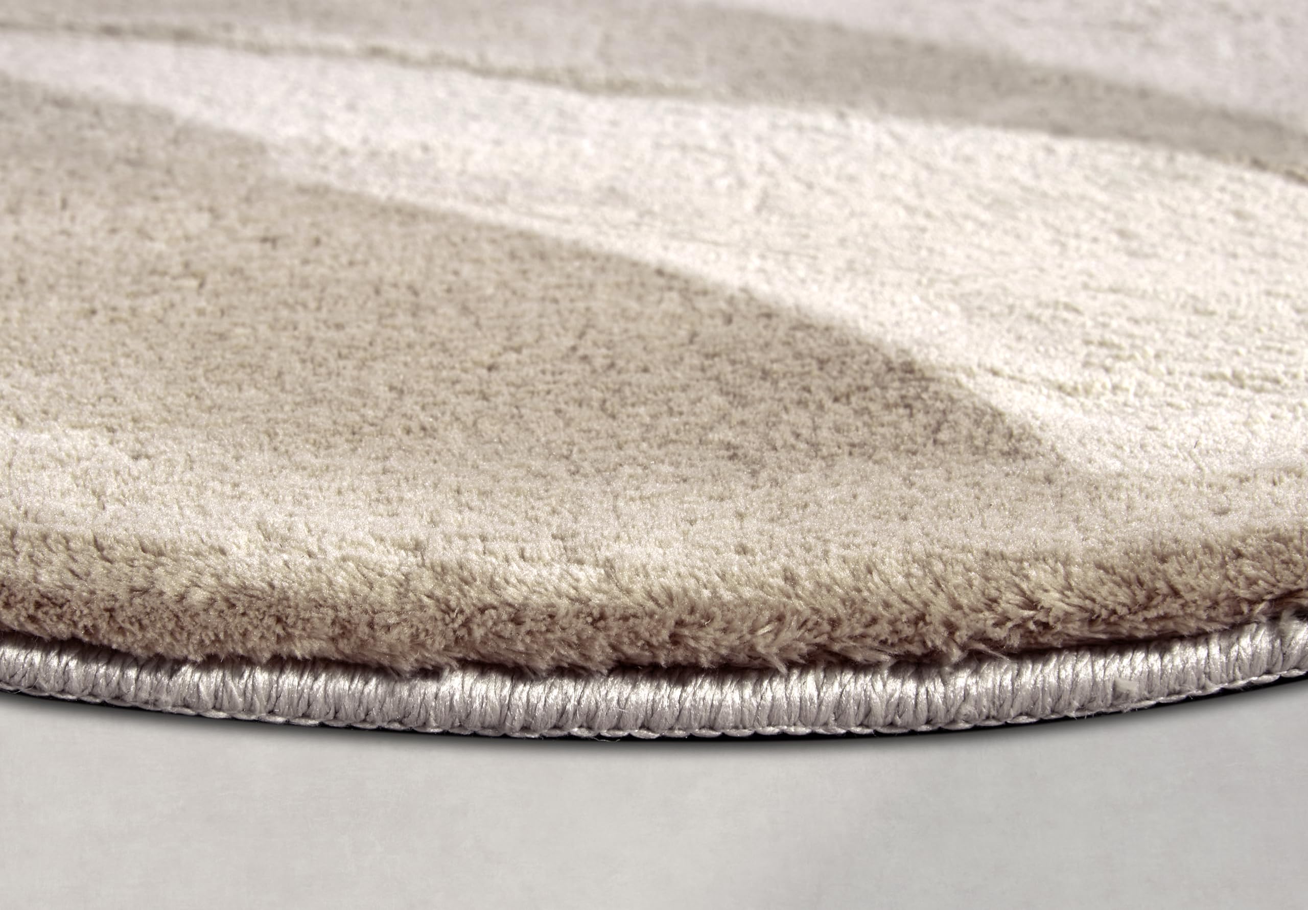 Loca Shaggy Vloerkleed Hoogpolig Beige - 120x170 Cm