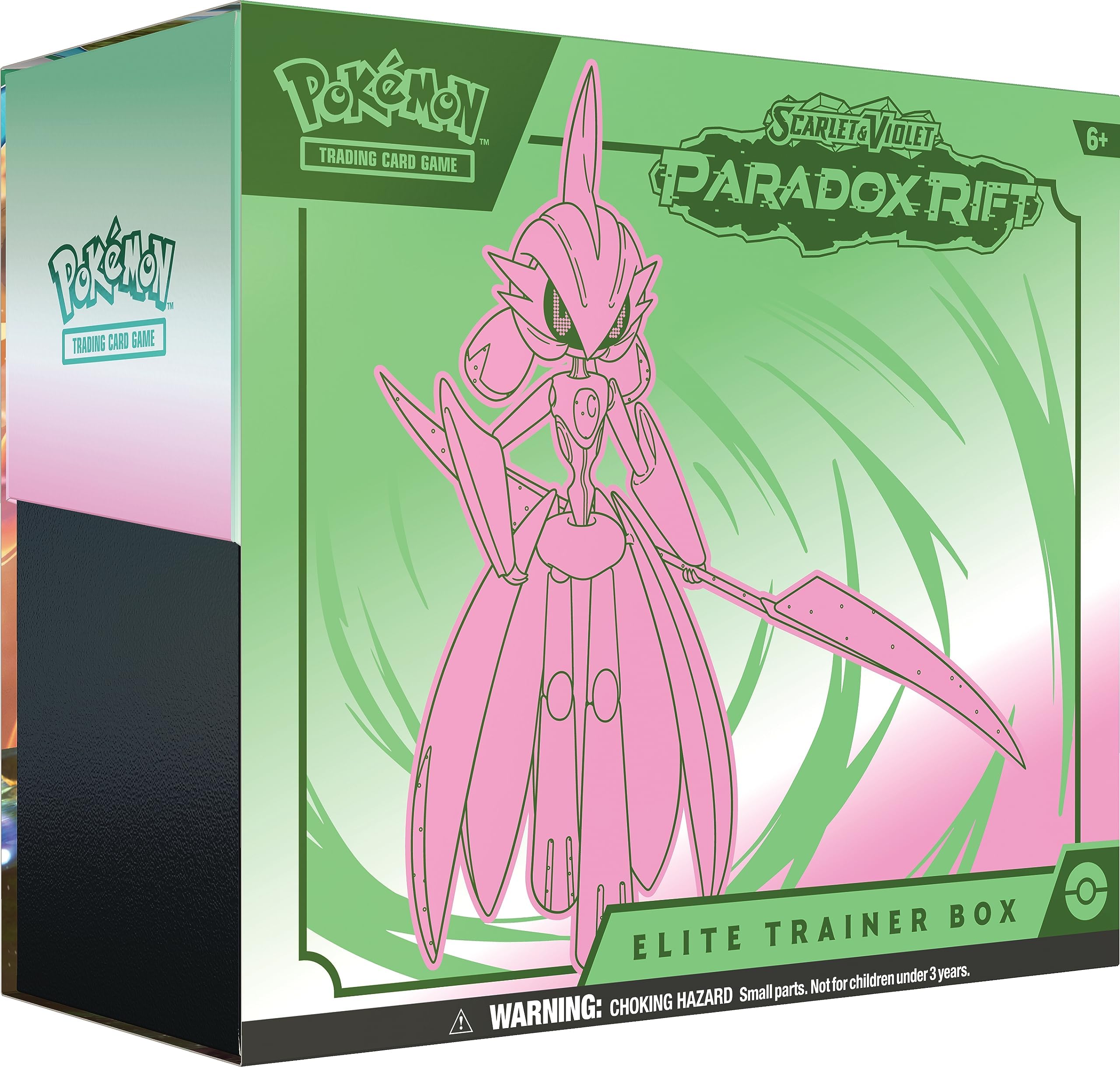 Amazon.com: Pokemon TCG: SV4 Paradox Rift Elite Trainer Box - Iron