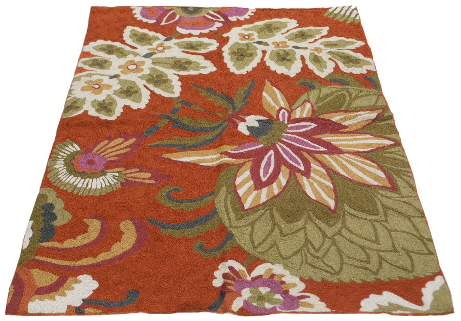 India Kilim Indo Suzani Ghelem Alfombras Gipsy CM 92x61