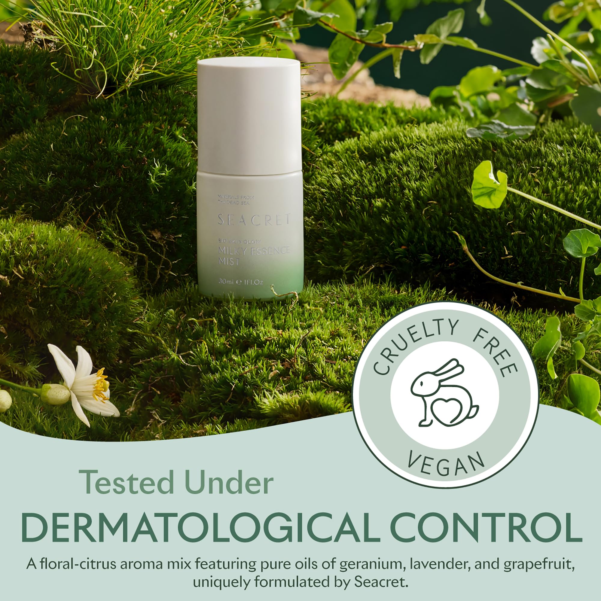 SEACRET - Bio Skin Glow Milky Essence Mist, Third-Generation Spray