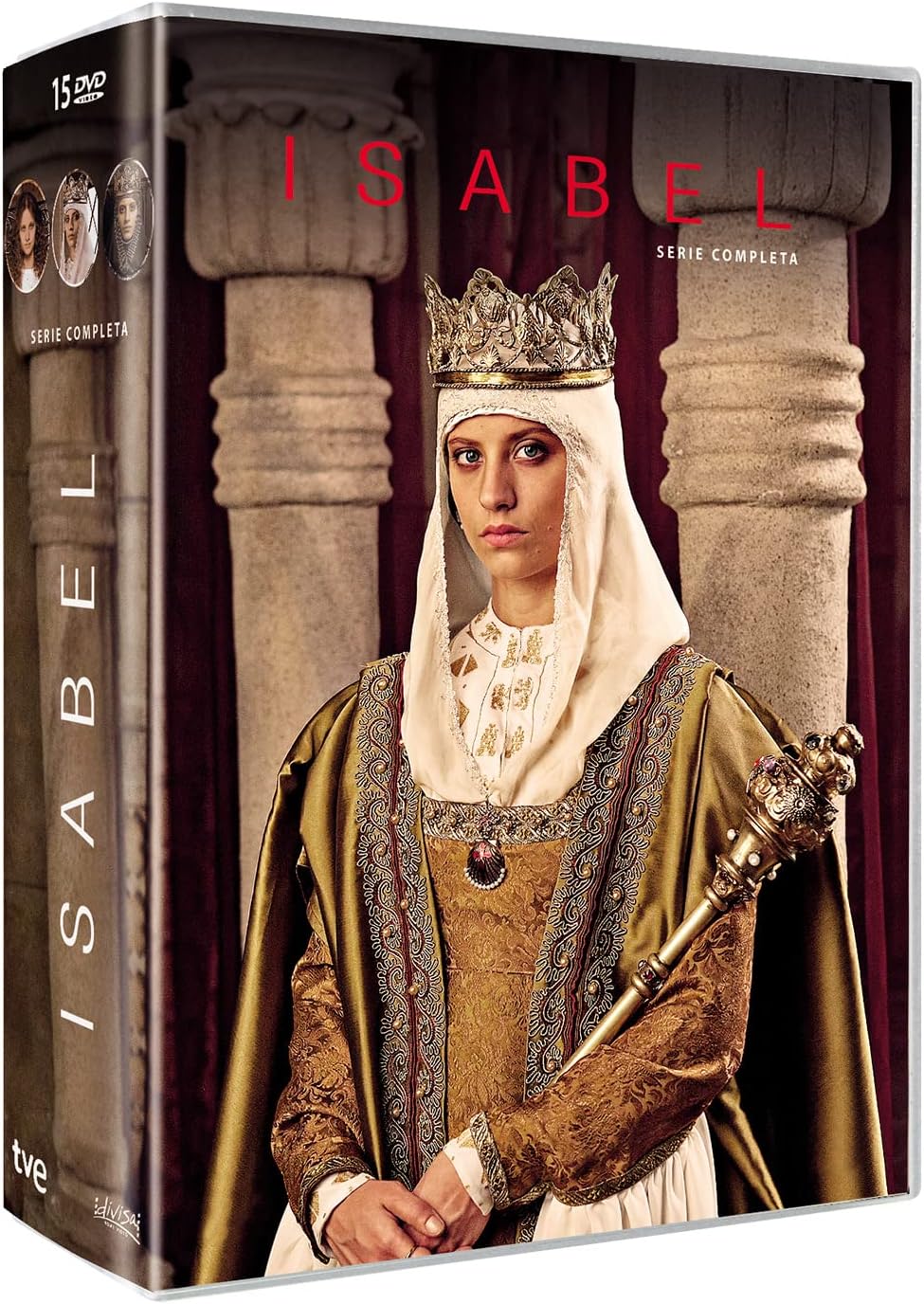 Isabel Serie Completa (Complete Series) Box Set 15 Dvd's - European Import - Region 2- PAL Format