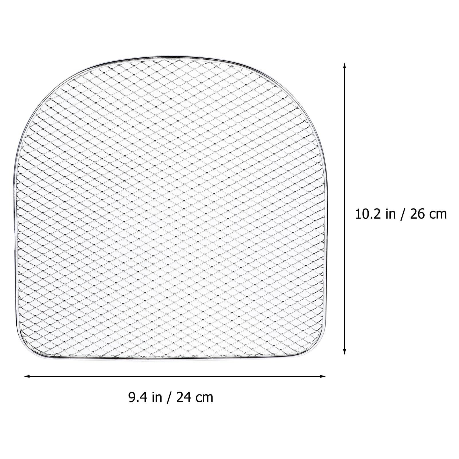 FRCOLOR Supporto per Friggitrice ad Aria 3 Pezzi in Acciaio Inossidabile, Accessori Forno, per Disidratare Carni e Conservare Nutrienti
