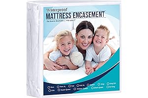 Utopia Bedding Zippered Crib Mattress Cover - Premium Waterproof Mattress Protector