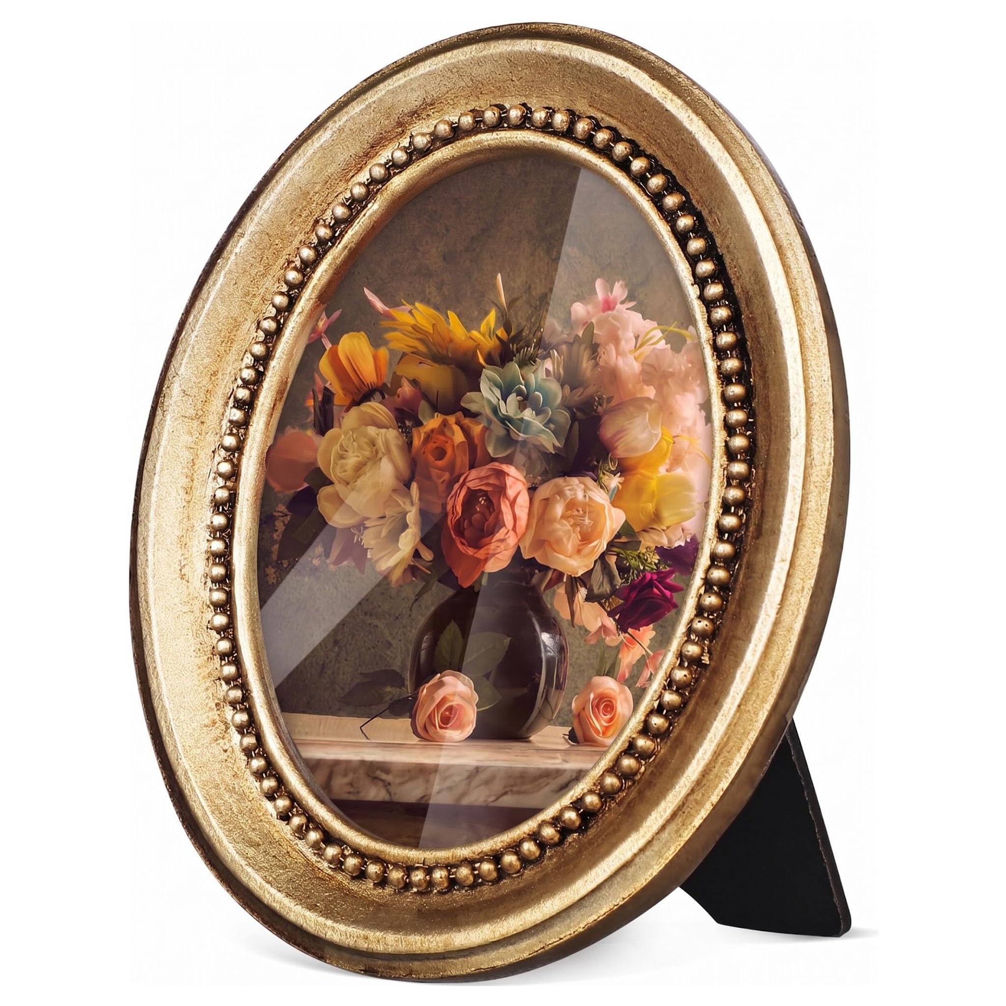 Cadre photo vintage en résine pour décorer votre salon rétro