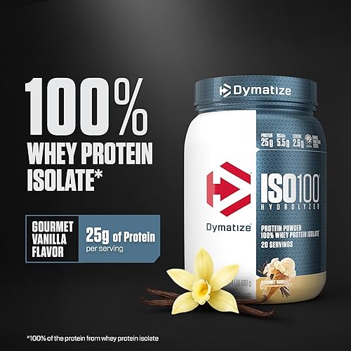 Miniatura 9 de Proteína en polvo hidrolizada Dymatize ISO100