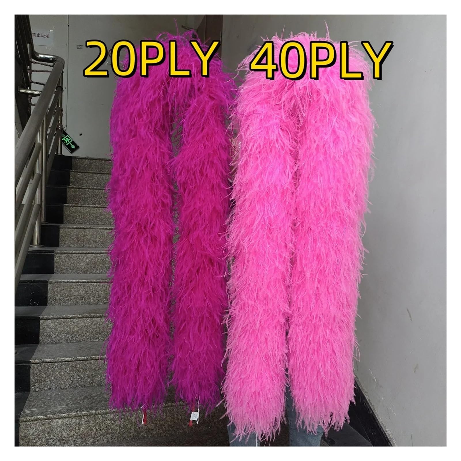 Boas à plumes Boa en plumes d'autruche moelleuses, écharpe de 2M Long for femmes, châle, Costume mariage, accessoires fête