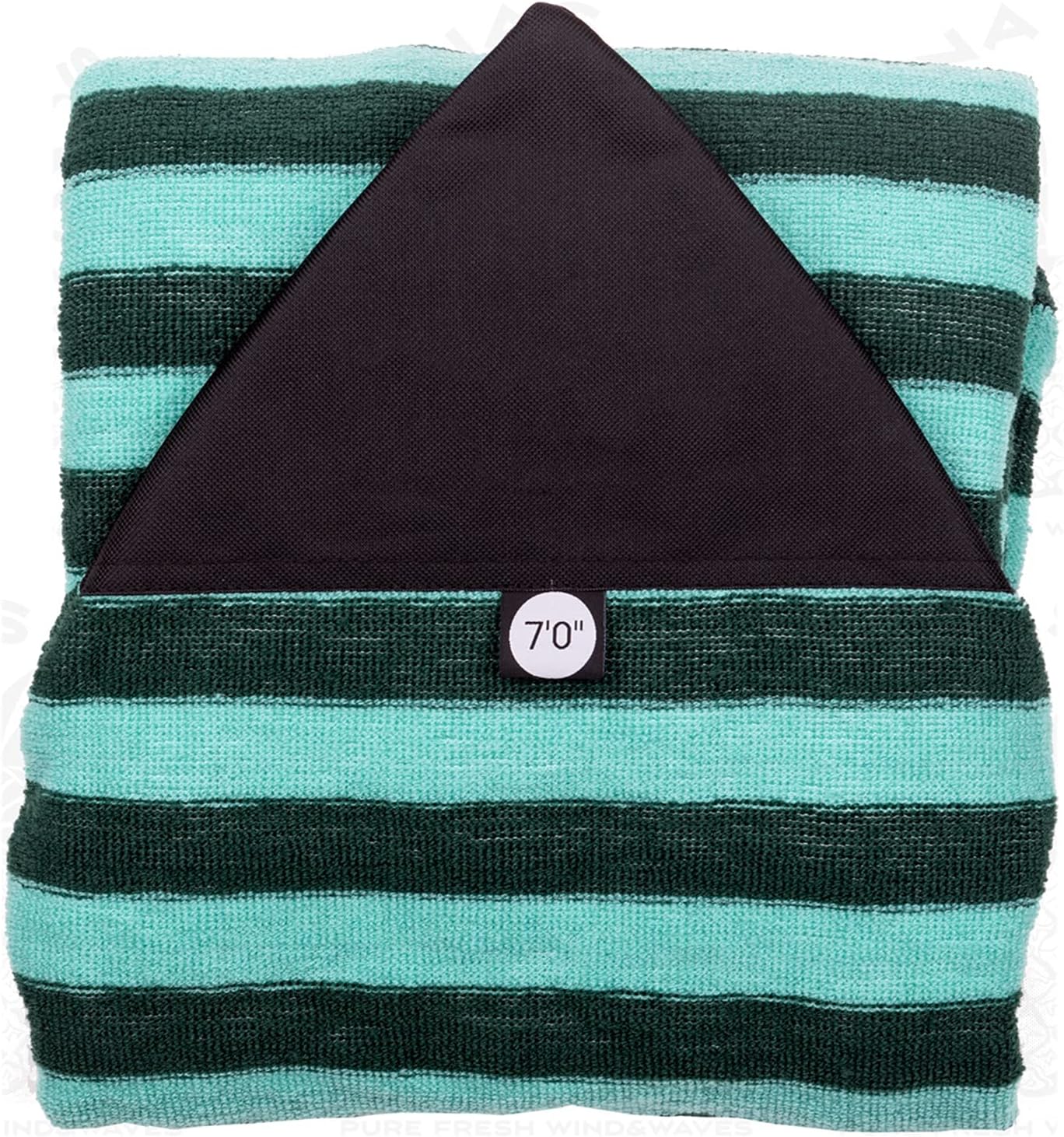 Paddle Board 7ft Surfboard Sock Surf Board Protective Bag Lightweight Longboard Bag Catch Surf Surfboard Accessories (Color : Green)