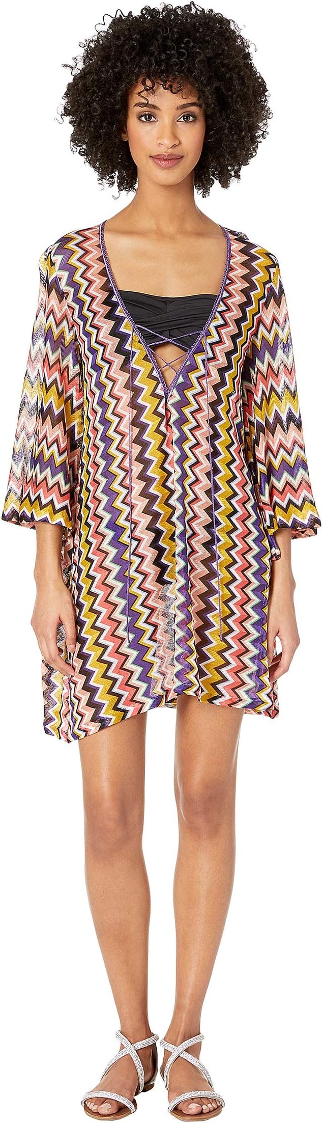Iconic Zigzag Tunic Top Cover-Up