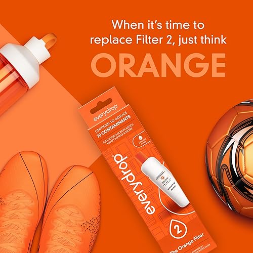 Miniatura 8 de everydrop® por Whirlpool - Filtro 2 de agua y hielo para refrigerador, EDR2RXD1, paquete único