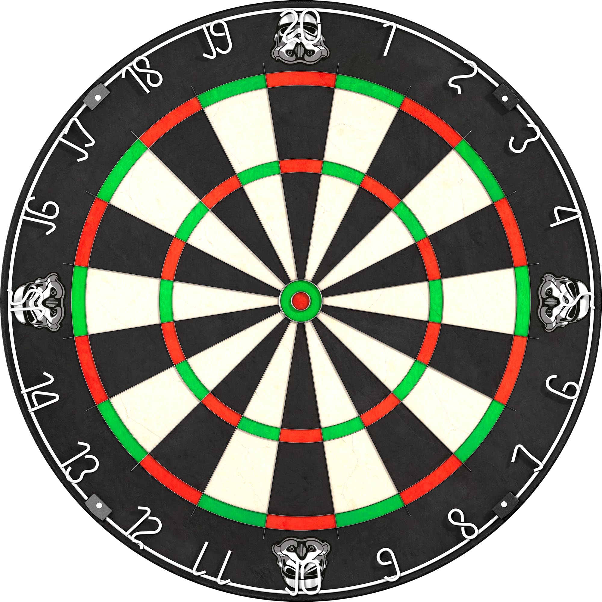 Original Stormtrooper Officially Licensed Professional Darts Dartboard, Sisal, (DB166)