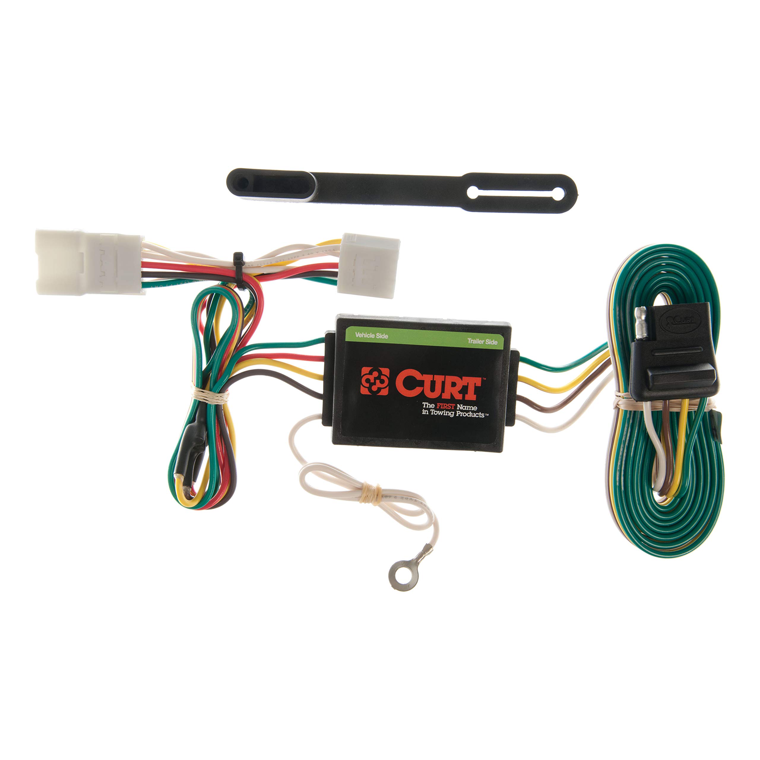 Curt Manufacturing 55354 Vehicle-Side Custom 4-Pin Trailer Wiring Harness,Fits Select Jeep Cherokee,Including Sport,Black