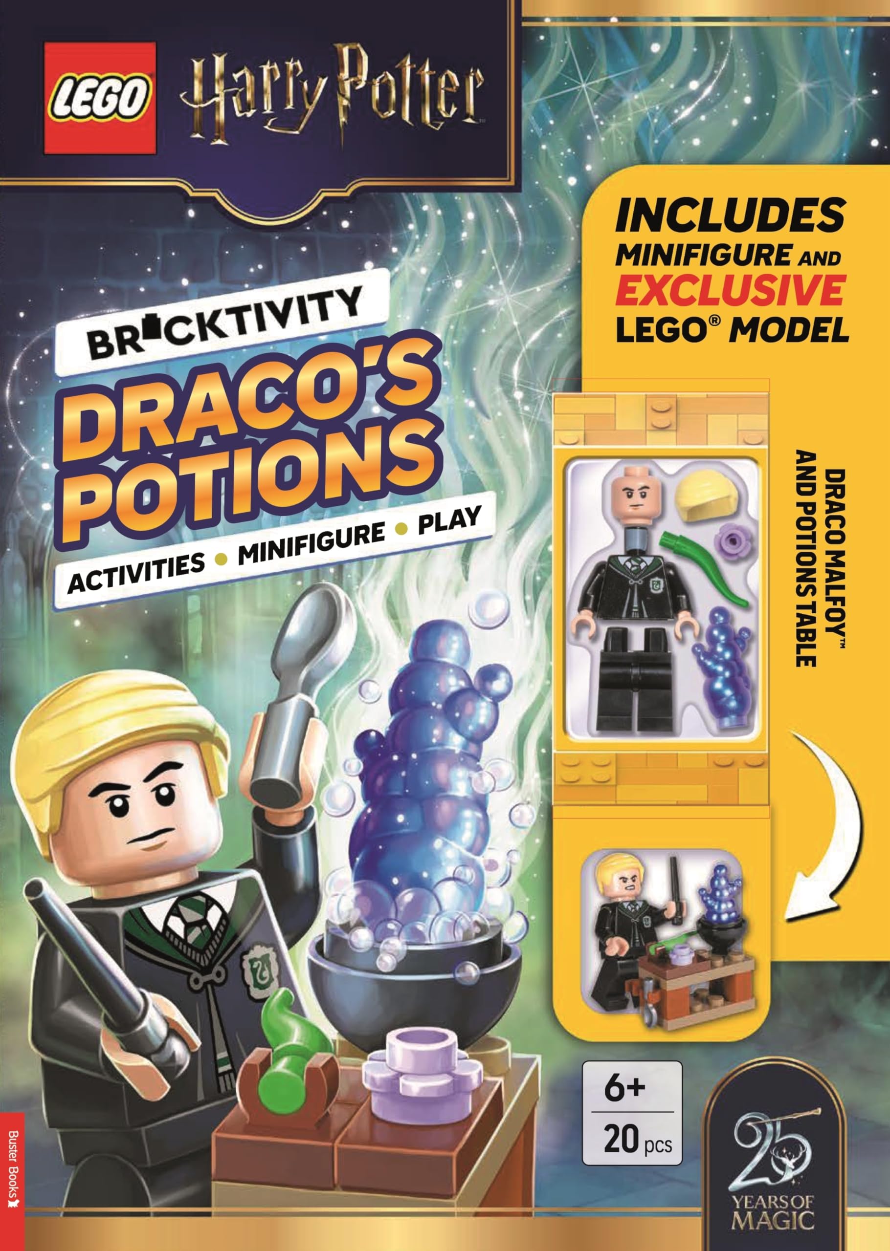LEGO® Harry Potter™: Draco’s Potions (with Draco Malfoy™ minifigure and Potions Table) (LEGO® Minifigure Activity)