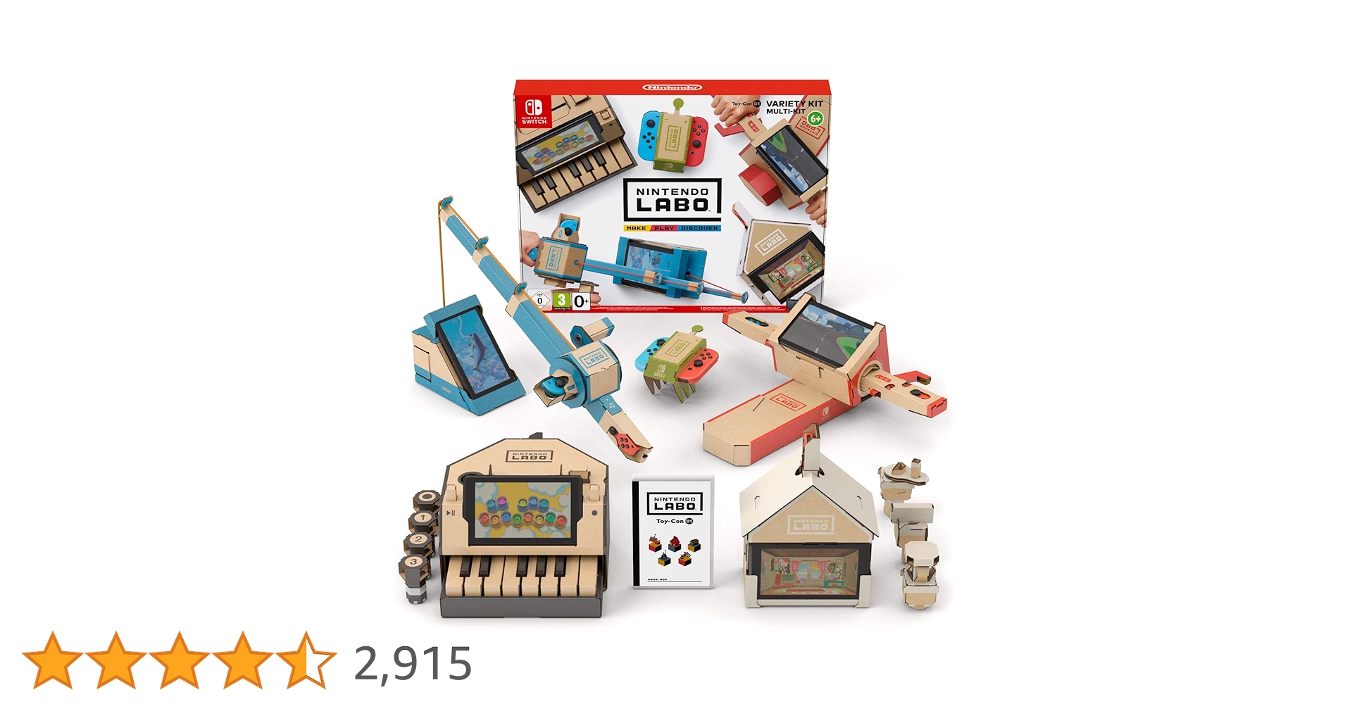 Amazon.co.jp: Nintendo Labo: Toy-Con 01 Multi-Set : ゲーム