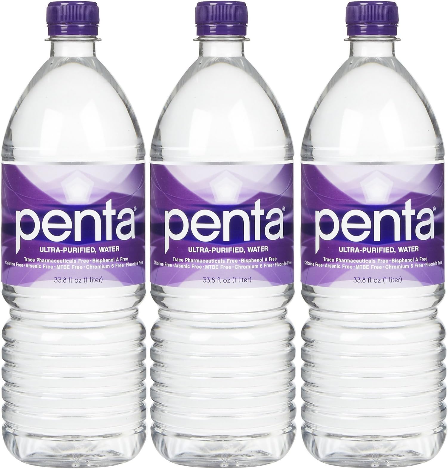 Penta Purified water - 33.81 oz - 3 ct