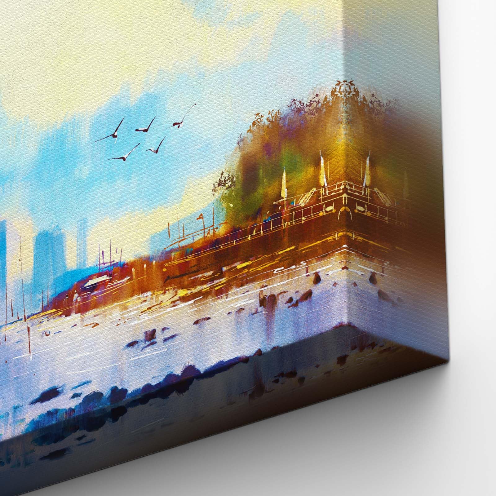 Keilrahmen auf Leinwand, 101,6 x 111,8 cm, erhältlich in 25 + Größen, Holzkeilrahmen für Zuhause und Büro, Galerie-Wickel-Wandkunstbedarf für Ölgemälde, Poster, Bilder und Malen nach Zahlen