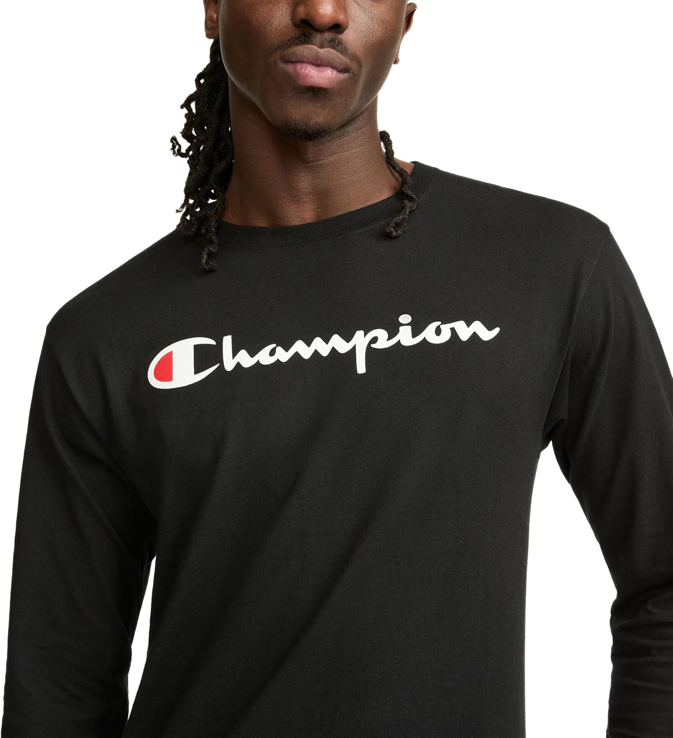 Champion Men's Long Sleeve T-shirt, Classic T-shirt for Men (Reg. Or Big & Tall) - Image 3