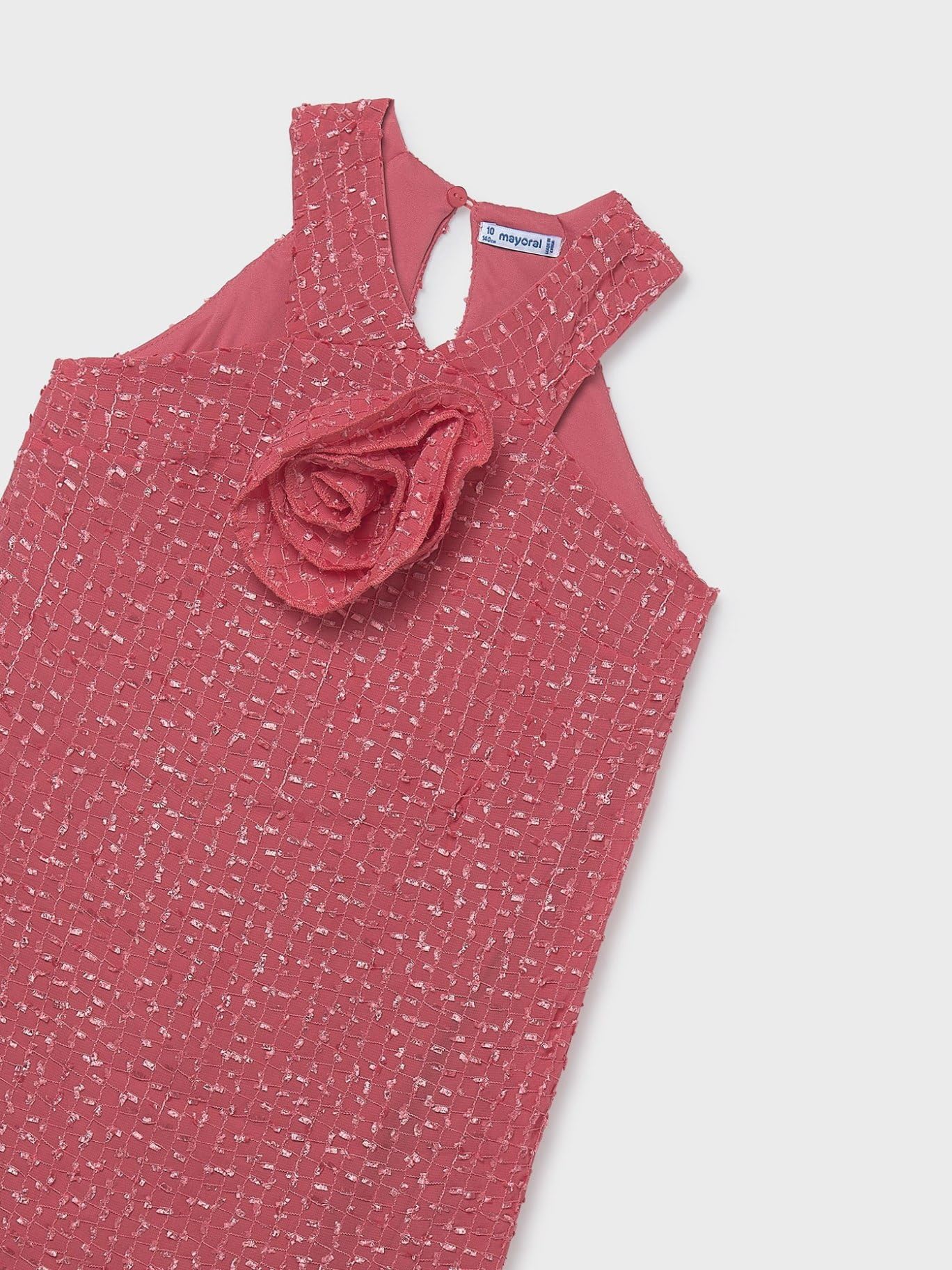 Mayoral Kleid Blume für Mädchen Koralle