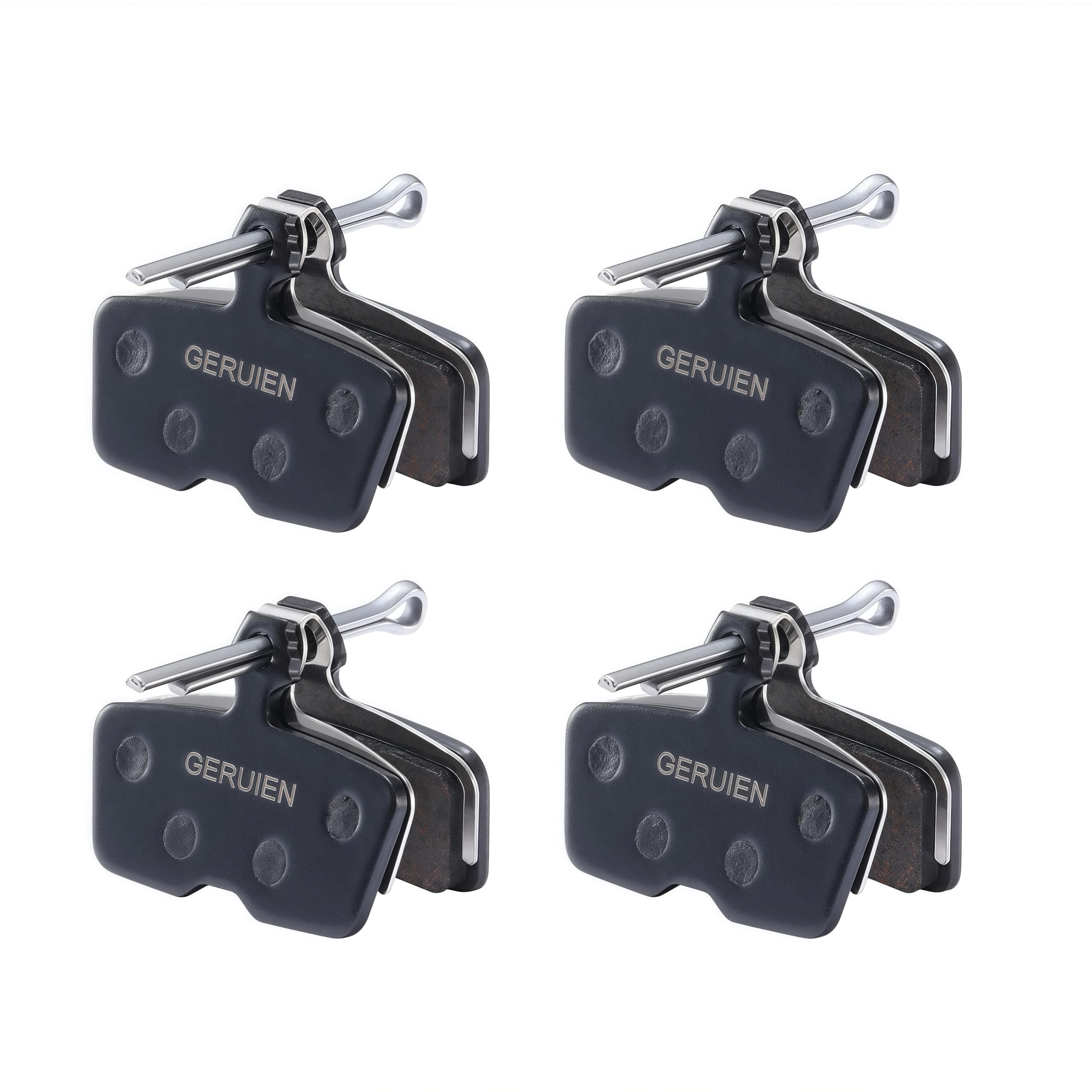 4 Sets Bicycle Disc Brake Pads for SRAM Avid Code R RS RSC/Guide RE / G2 RE / DB8 / Motive, Semi-metallic/Ceramic/Sintered/Multi-metal