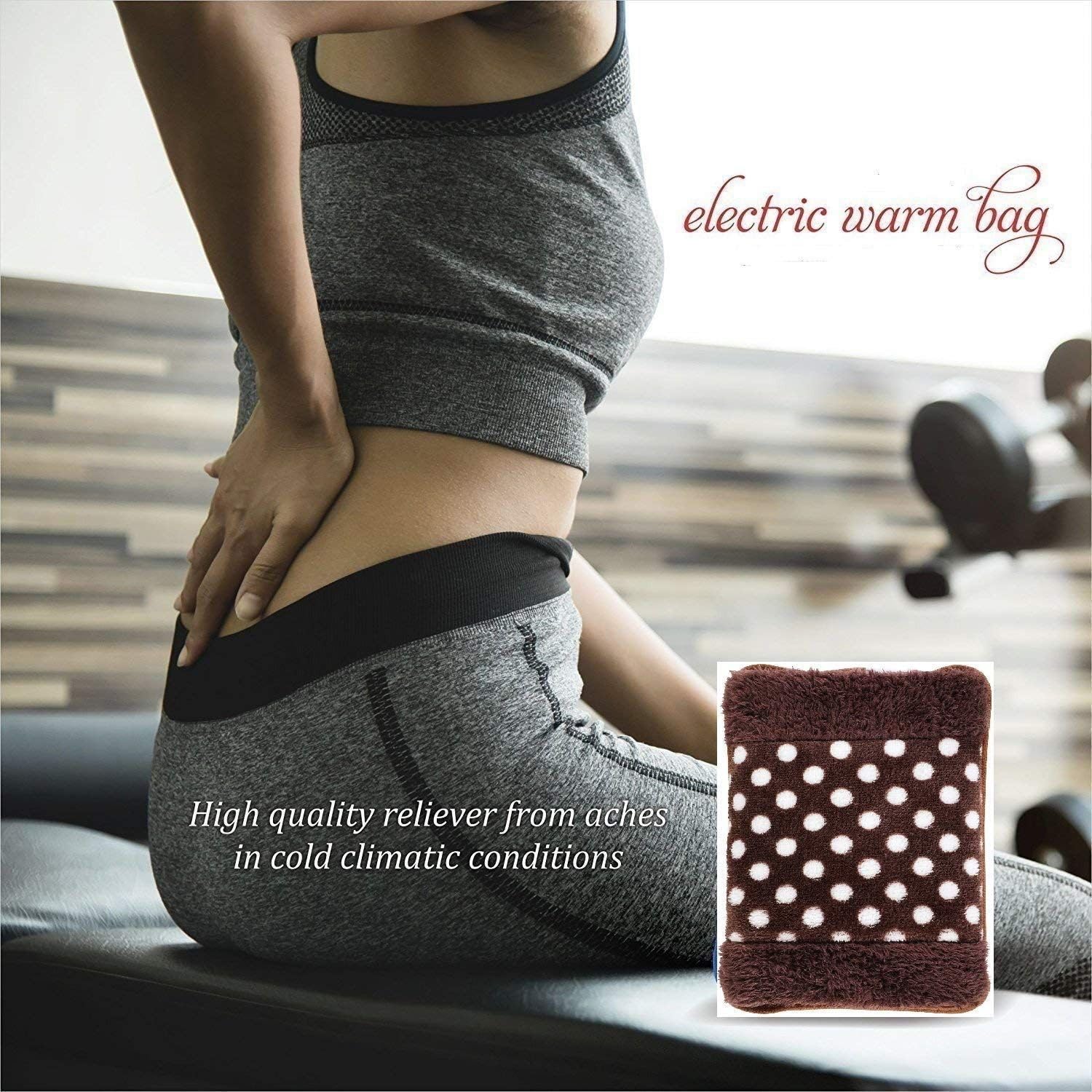 Giffy Rechargeable Electric Warm Velvet Gel Bag and Heating Pad with Hand Pocket and Auto Cut-Off for Quick Pain Relief Convenient Hand Pocket for Soothing Relief (Multi-Design) 3