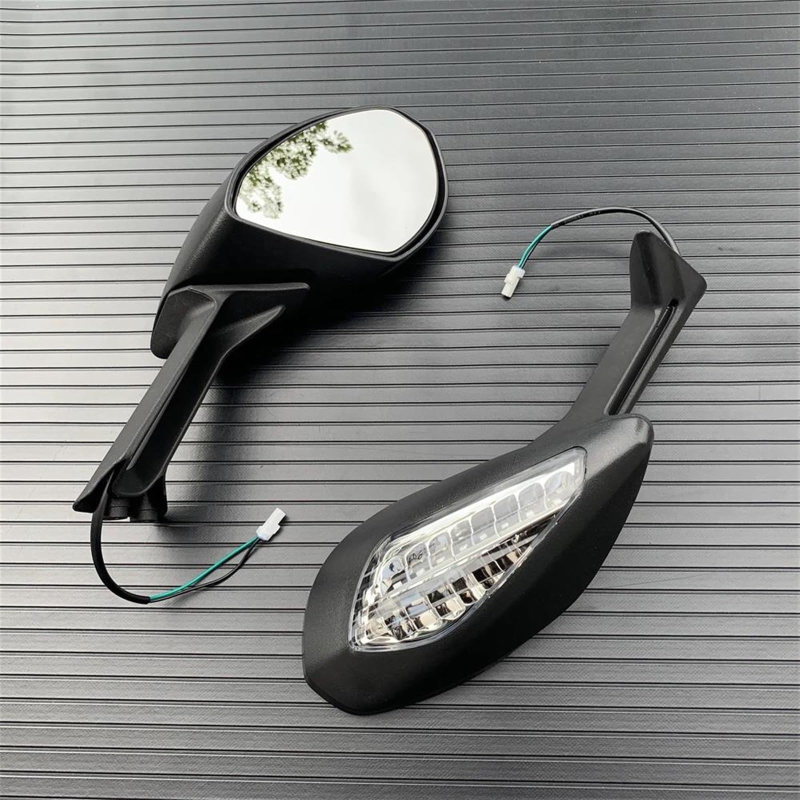Espejos retrovisores con intermitentes LED para DUCATI 1299 Panigale ABS 8