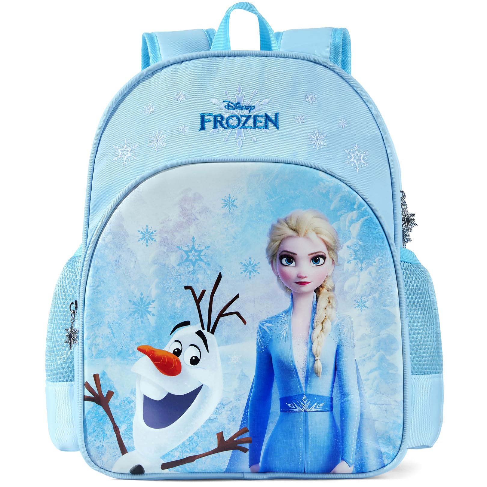 Disney Frozen Elsa Girls Backpack, TK Kindergarten Elementary Kids Bookbag
