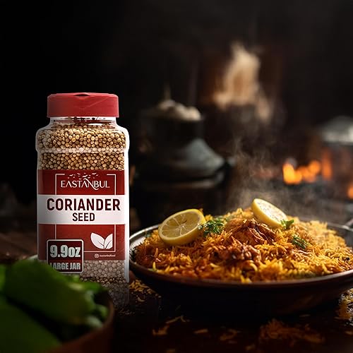 Miniatura 8 de Eastanbul Semillas de cilantro enteras, 9.9 onzas, cilantra, cilantro para cocinar, especias para decapado, enlatado, biltong, pechuga de cornbeef,