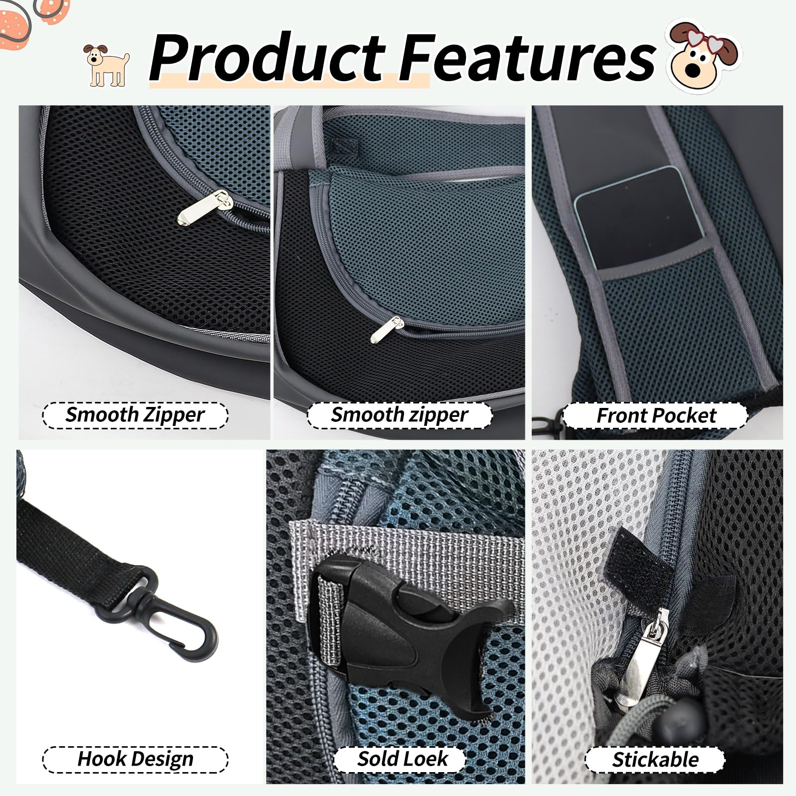 MultiValue Small Puppy Sling Carrier - Image 4