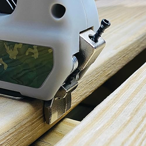 Miniatura 7 de CAMO Marksman Pro-NB Kit herramienta de cubierta de tablero estrecho, tornillos y puntas de borde 1750, instalación de fijación de bordes, se adapta
