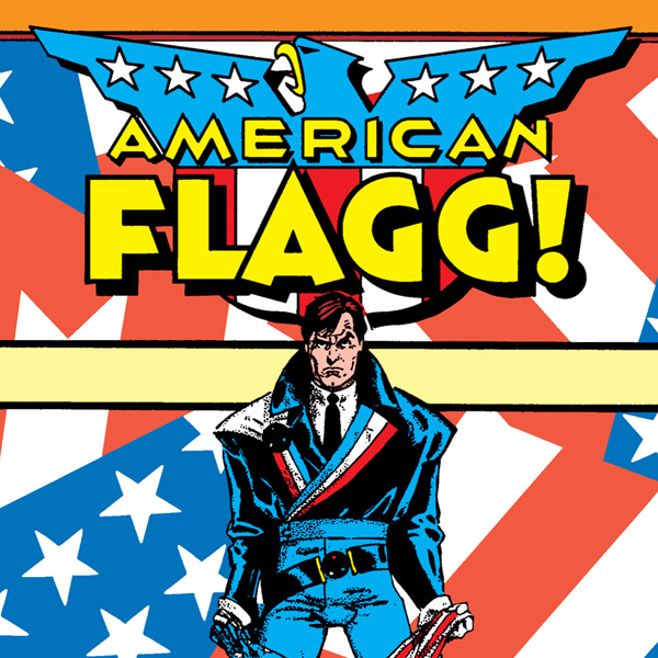 American Flagg! (Issues) (12 Book Series) Kindle Editon